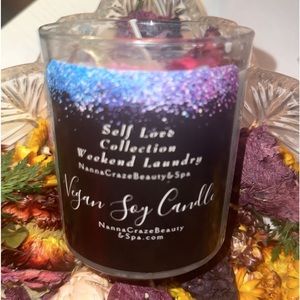Custom made Vegan Candle NannaCraze Coconut Soy candles